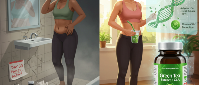 lower stomach fat in women