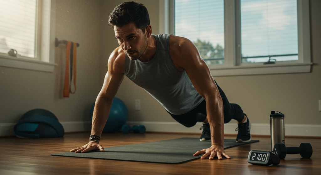 belly fat burner exercise at home